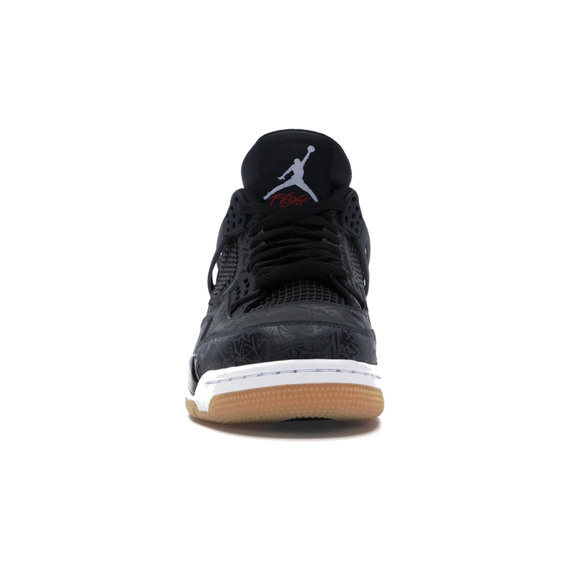 Air Jordan 4 Retro Laser Black Gum - Image 3