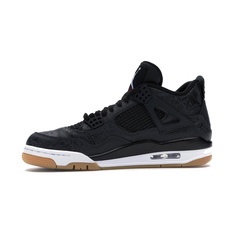 Air Jordan 4 Retro Laser Black Gum - Image 5