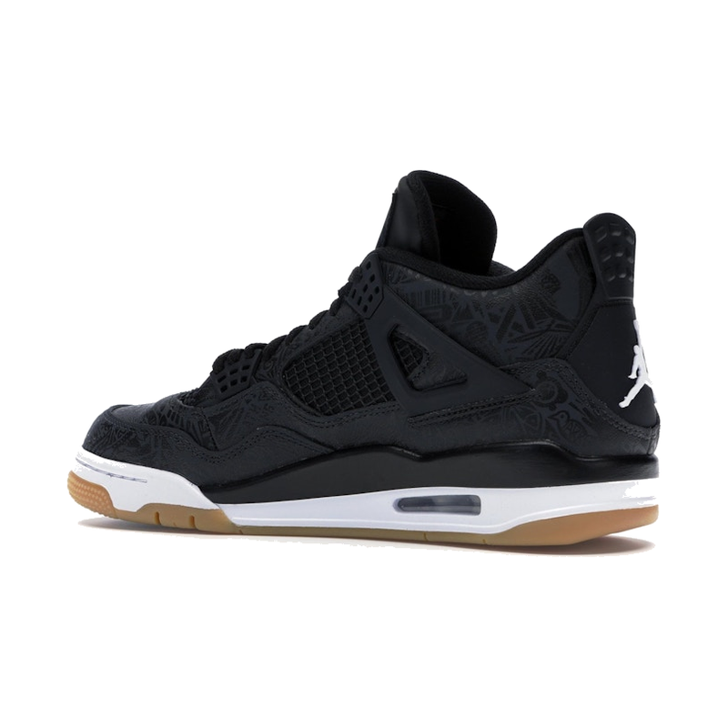 Air Jordan 4 Retro Laser Black Gum - Image 6