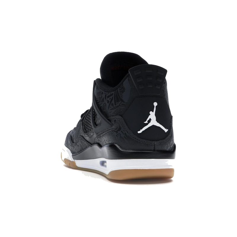 Air Jordan 4 Retro Laser Black Gum - Image 7