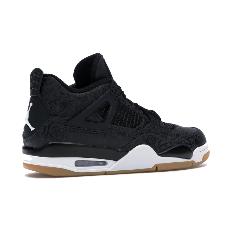 Air Jordan 4 Retro Laser Black Gum - Image 10