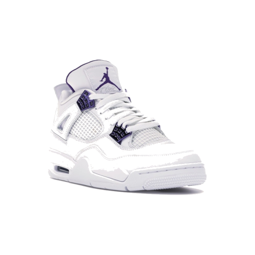 Alternative view of Air Jordan 4 Retro Metallic Purple