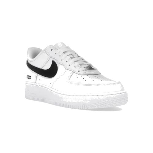 Alternative view of Nike Air Force 1 Low Supreme White Black