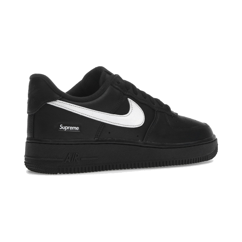 Nike Air Force 1 Low Supreme Black White - Image 10