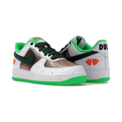 Alternative view of Nike Air Force 1 Low Ducks of a Feather University of Oregon Egg or Duck