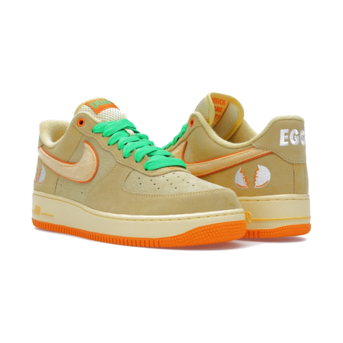 Alternative view of Nike Air Force 1 Low Ducks of a Feather University of Oregon Duck or Egg