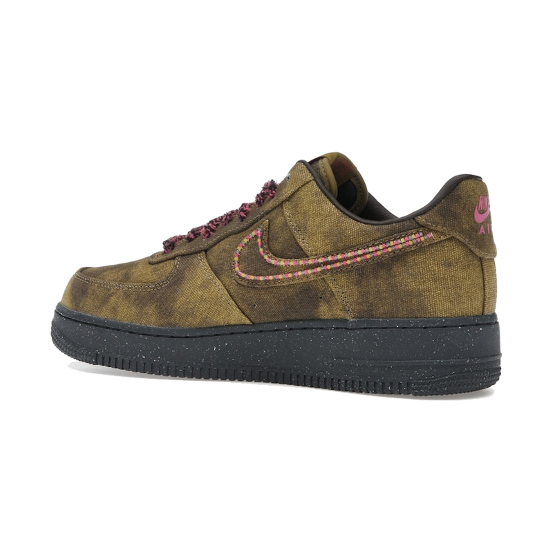 Nike Air Force 1 Low '07 QS Boucle Desert Moss Fierce Pink - Image 6