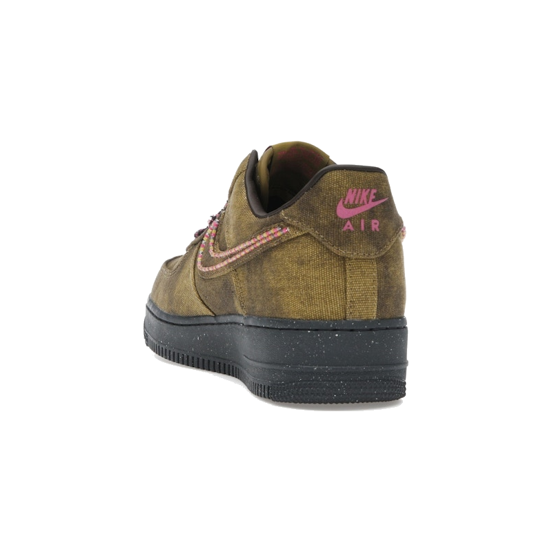 Nike Air Force 1 Low '07 QS Boucle Desert Moss Fierce Pink - Image 7