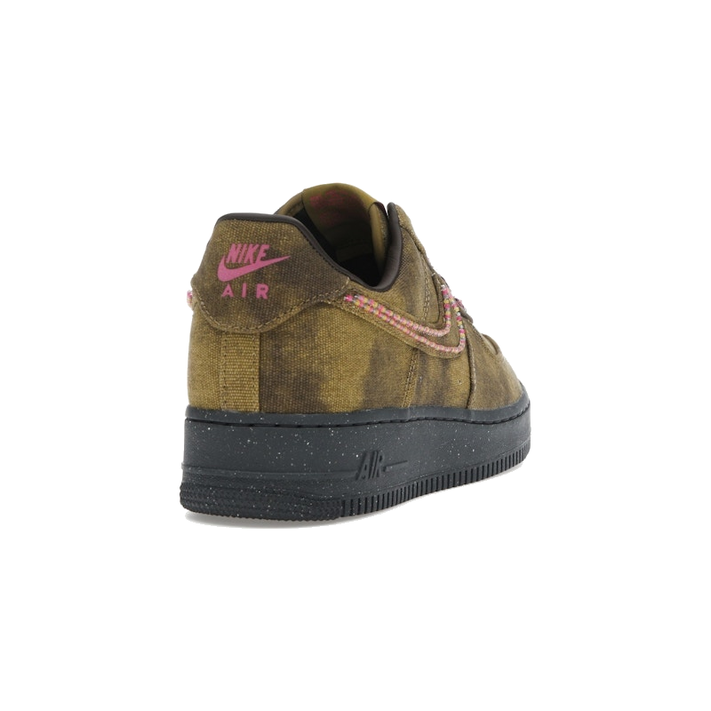 Nike Air Force 1 Low '07 QS Boucle Desert Moss Fierce Pink - Image 9