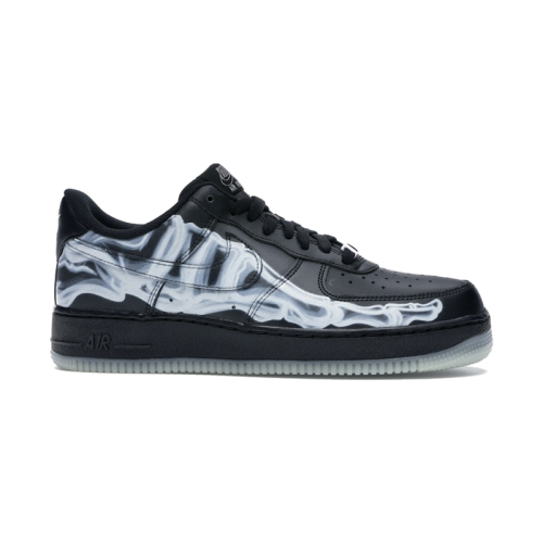 Nike Air Force 1 Low Black Skeleton Halloween 2019