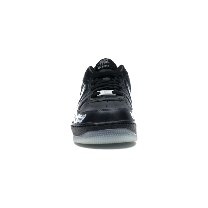Nike Air Force 1 Low Black Skeleton Halloween 2019 - Image 3