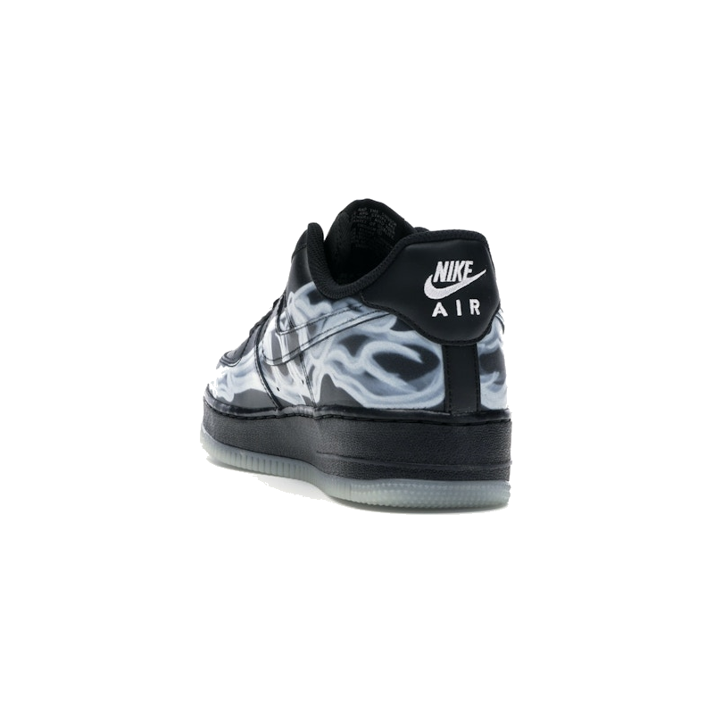 Nike Air Force 1 Low Black Skeleton Halloween 2019 - Image 7