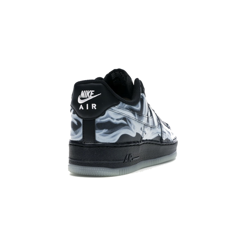Nike Air Force 1 Low Black Skeleton Halloween 2019 - Image 9