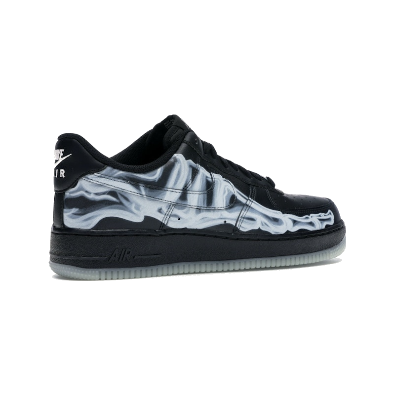 Nike Air Force 1 Low Black Skeleton Halloween 2019 - Image 10