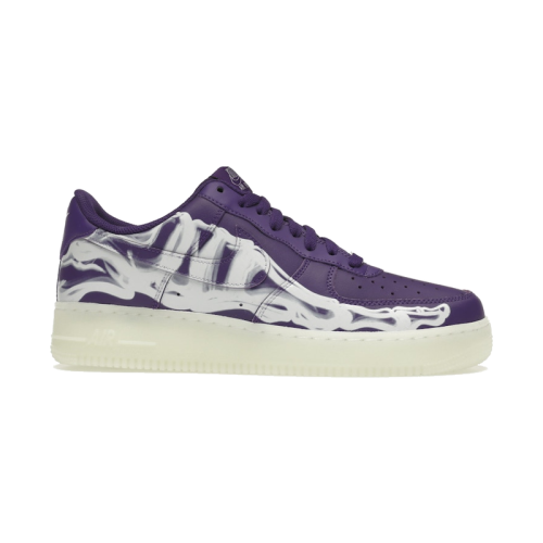 Nike Air Force 1 Low '07 QS Purple Skeleton Halloween 2021