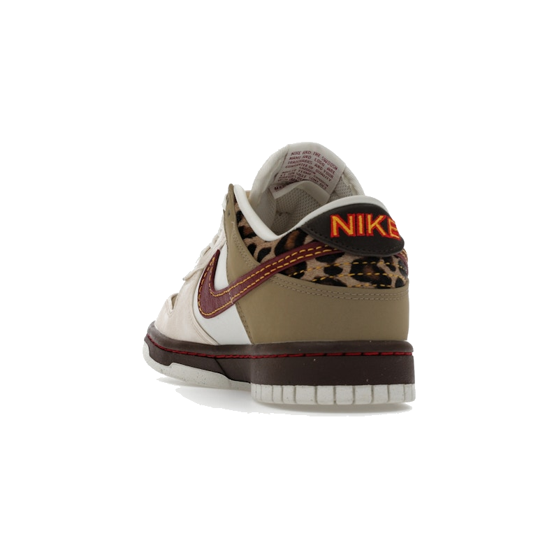 Nike Dunk Low Retro Khaki Team Red Pearl White - Image 7