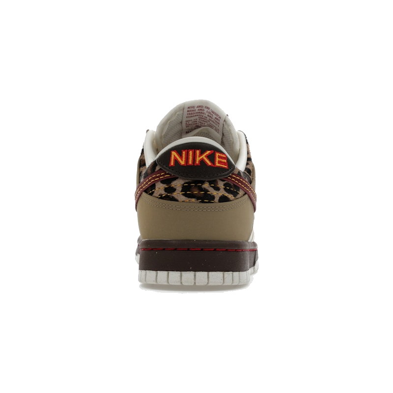 Nike Dunk Low Retro Khaki Team Red Pearl White - Image 8