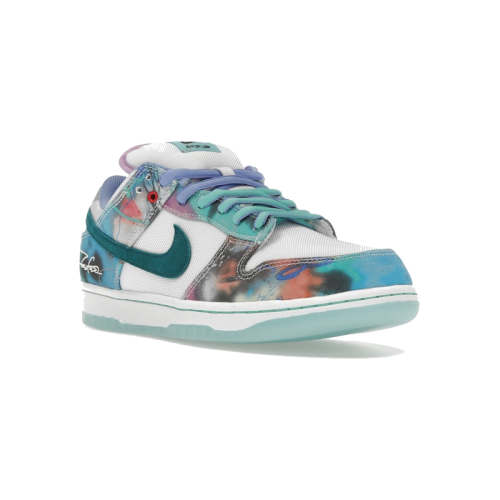 Alternative view of Nike SB Dunk Low Futura Laboratories Bleached Aqua