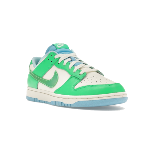 Alternative view of Nike Dunk Low Retro Green Shock