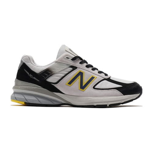 New Balance 990v5 Silver Black Yellow