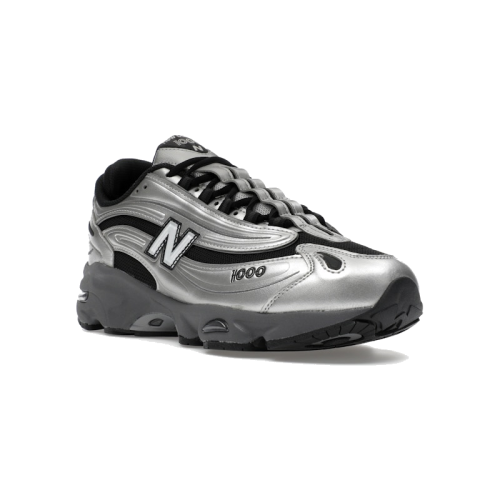 Alternative view of New Balance 1000 Black Silver Metallic