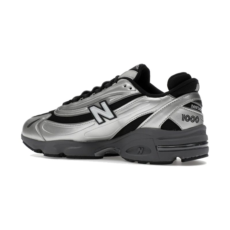 New Balance 1000 Black Silver Metallic - Image 6