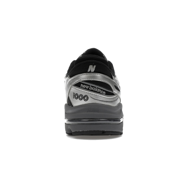 New Balance 1000 Black Silver Metallic - Image 8