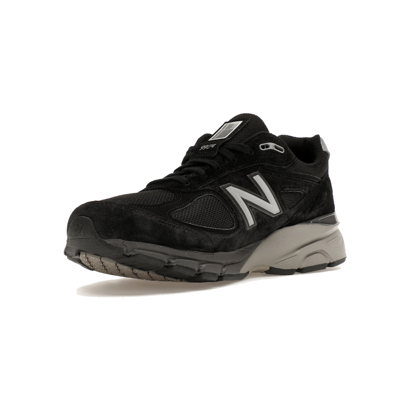 New Balance 990v4 MiUSA Black Silver - Image 4