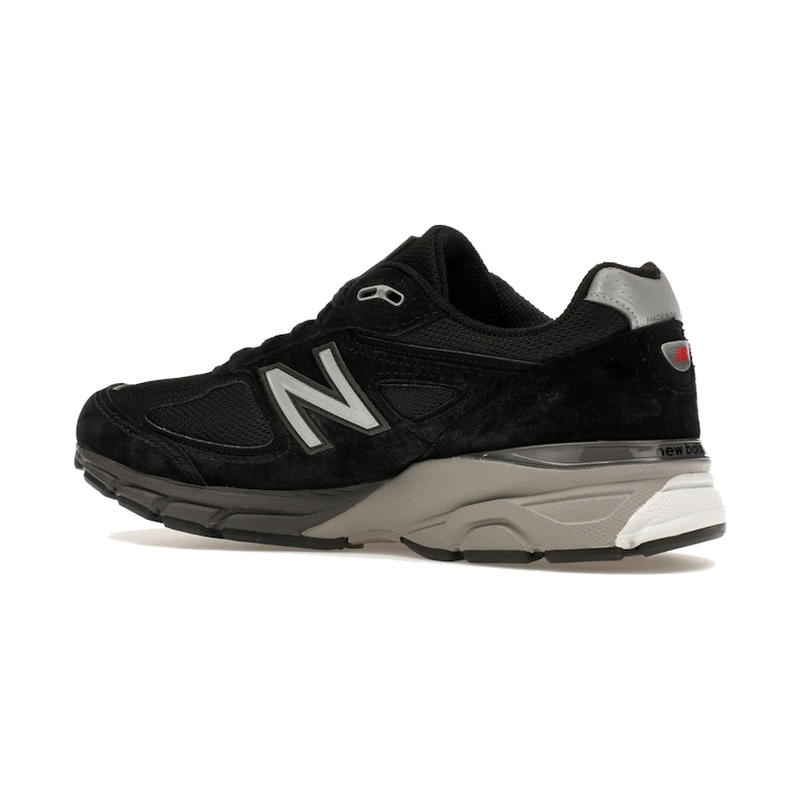 New Balance 990v4 MiUSA Black Silver - Image 6