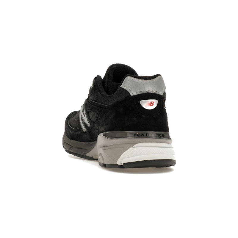 New Balance 990v4 MiUSA Black Silver - Image 7