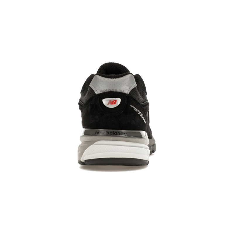 New Balance 990v4 MiUSA Black Silver - Image 8