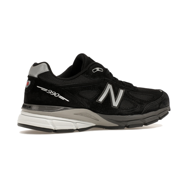 New Balance 990v4 MiUSA Black Silver - Image 10