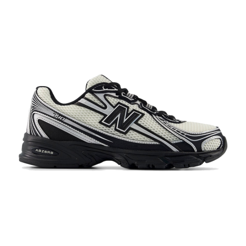 New Balance 740 Black Angora Silver Metallic